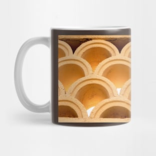 Arch Pattern on a Wall Mug